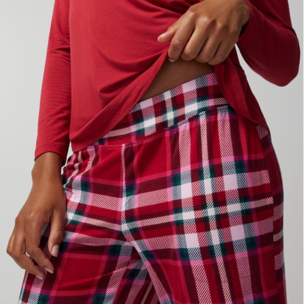 NWT Soma COOL NIGHTS Long Sleeve Pj Set - Picture 6 of 6